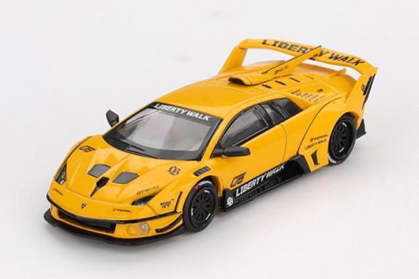 (預購) MINIGT 1/64 藍寶堅尼 Lamborghini LB-Silhouette WORKS MURCIELAGO GT Evo Yellow LHD MGT01135-L 20251016 MINIGT 1/64 藍寶堅尼 Lamborghini LB-Silhouette WORKS MURCIELAGO GT Evo Yellow LHD MGT01135-L