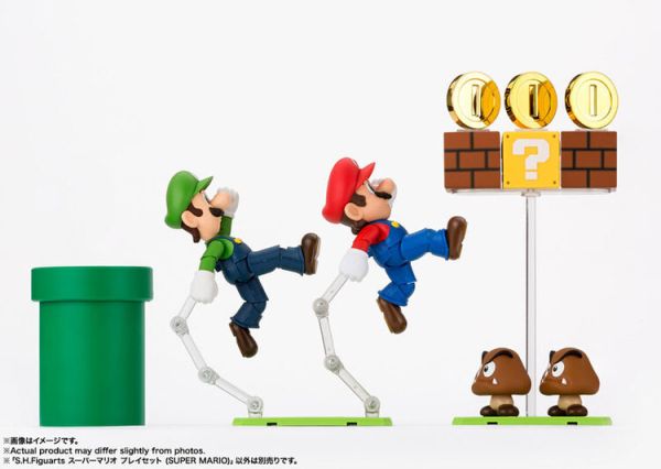 (預購) BANDAI S.H.Figuarts SHF 超級瑪利歐 遊玩套組DX (Re:PACKAGE) 可動完成品 (預購) BANDAI S.H.Figuarts SHF 超級瑪利歐 遊玩套組DX (Re:PACKAGE) 可動完成品