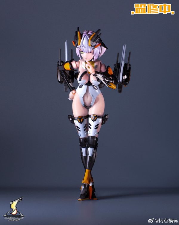 閃點模玩 1/12 半包膠機娘 靈姬系列 緋奈 可動完成品 閃點模玩 1/12 半包膠機娘 靈姬系列 緋奈 可動完成品