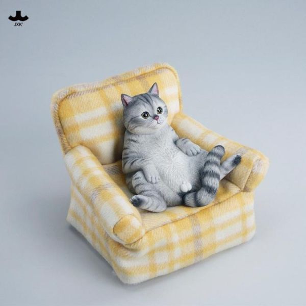 (預購) JXK Studio JXK350 動物公仔 暖格沙發喵 A 20260423 JXK Studio JXK350 動物公仔 暖格沙發喵 A