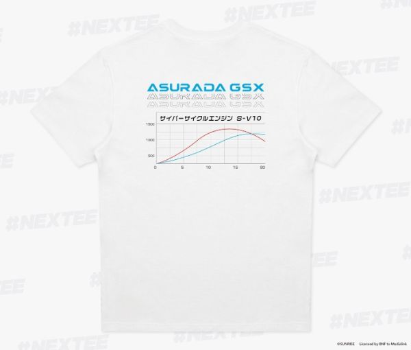 NEXTee 閃電霹靂車 CyberFormula TEAM SUGO 短袖T恤 黑色＆白色 分別販售 NEXTee 閃電霹靂車 CyberFormula TEAM SUGO 短袖T恤 黑色＆白色 分別販售