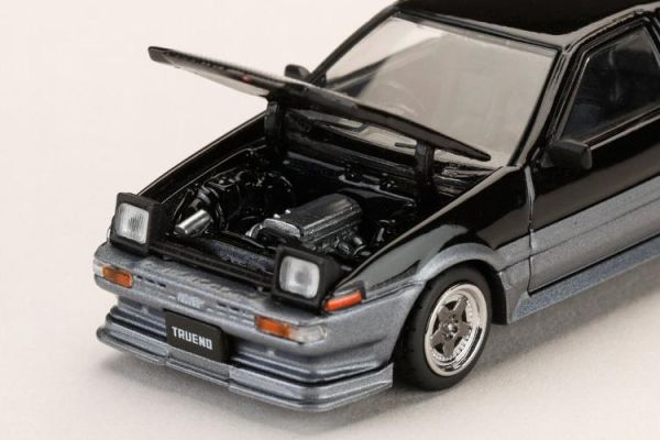 (預購) Hobby JAPAN 1/64 豐田 Toyota SPRINTER TRUENO GT APEX (AE86) Late Ver. Late Ver. JDM Style Carbon Bonnet BLACK / GRAY HJ647052SG 20260810 Hobby JAPAN 1/64 豐田 Toyota SPRINTER TRUENO GT APEX (AE86) Late Ver. Late Ver. JDM Style Carbon Bonnet BLACK / GRAY HJ647052SG