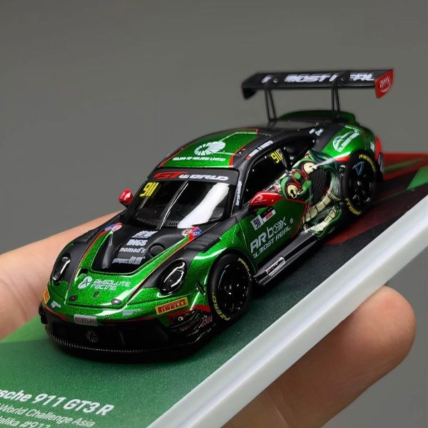 (預購) Almost Real 1/64 保時捷 Porsche 911 GT3 R 2026 GT WORLD Challenge Asia Mandalika # 911 20260914 Almost Real 1/64 保時捷 Porsche 911 GT3 R 2026 GT WORLD Challenge Asia Mandalika # 911