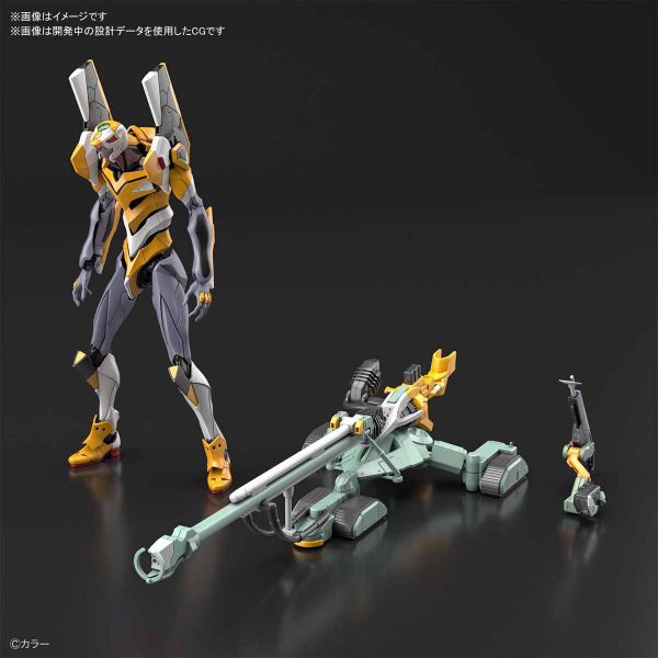 BANDAI RG 新世紀福音戰士 EVA 零號機 DX陽離子砲套組 組裝模型 RG,泛用人型決戰兵器,新世紀福音戰士,EVA,零號機,DX陽離子砲