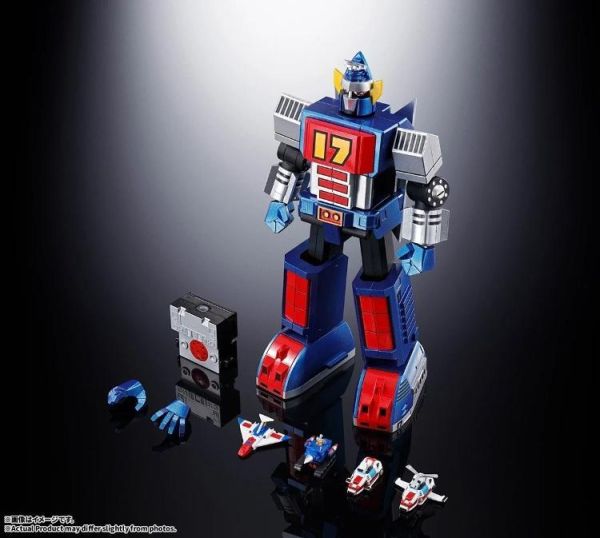 (預購) BANDAI 超合金魂 大鐵17 GX-101S 大鐵人17&18 重力子BOX 可動完成品 20260808 BANDAI 超合金魂 大鐵17 GX-101S 大鐵人17&18 重力子BOX 可動完成品