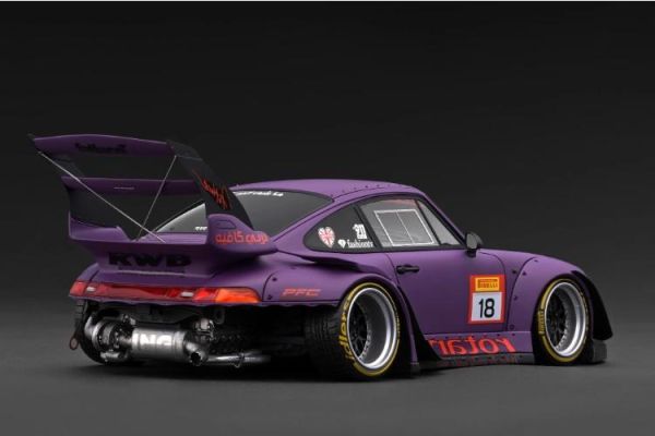 (預購) ignition model 1/18 RWB 993 Matte Purple With Mr. Nakai IG4042 20260507 ignition model 1/18 RWB 993 Matte Purple With Mr. Nakai IG4042