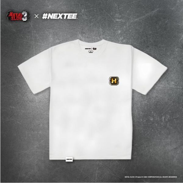 NEXTee 合金彈頭MetalSlug Project-001 寬版短袖T恤 黑&白 NEXTee 合金彈頭MetalSlug Project-001 寬版短袖T恤 黑&白