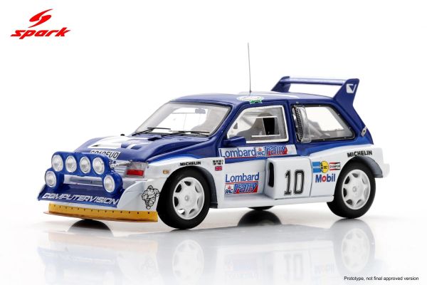 (預購) SPARK 1/43 MG Metro 6R4 No.10 3rd RAC Rally 1985 S8157 20260924 SPARK 1/43 MG Metro 6R4 No.10 3rd RAC Rally 1985 S8157