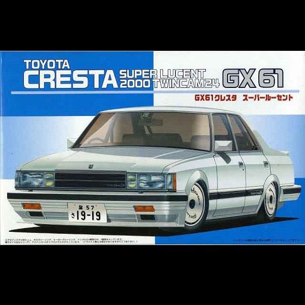 1/24 TOYOTA CRESTA Super Lucent GX61 新底盤機構 FUJIMI 富士美 組裝模型 FUJIMI,1/24,RS,Ford,GT40,1966,Nissan,S15,Silvia,HONDA,Cyber,CR-X,Si,