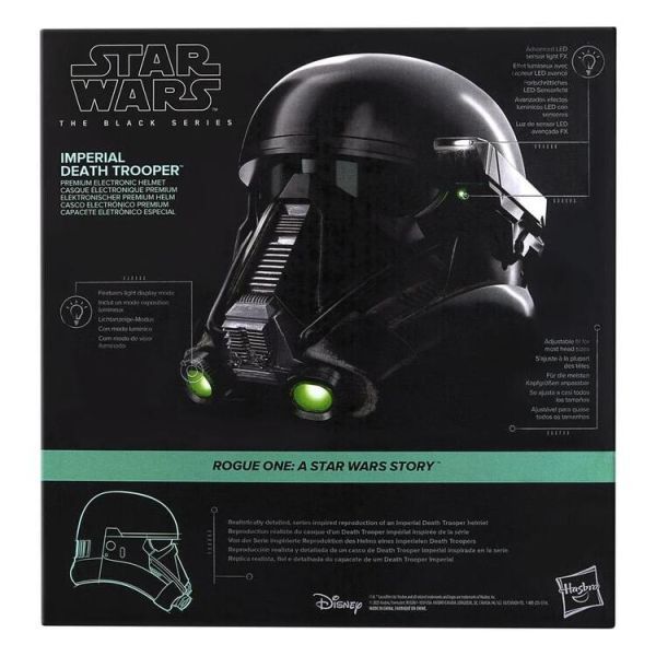 (預購) Hasbro 孩之寶 星際大戰黑標系列 Imperial Death Trooper 頭盔 HG0706-5L00 (預購) Hasbro 孩之寶 星際大戰黑標系列 Imperial Death Trooper 頭盔 HG0706-5L00