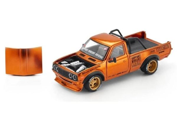 (預購) POP RACE × TOKYO STATION 1/64 PANDEM 620 PICKUP – Orange Chrome PRT001 20260511 POP RACE × TOKYO STATION 1/64 PANDEM 620 PICKUP – Orange Chrome PRT001