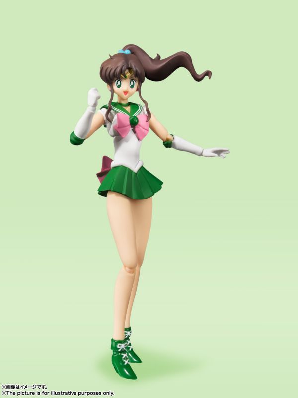 BANDAI S.H.Figuarts SHF 美少女戰士 水手木星 動畫配色版 可動完成品 BANDAI,S.H.Figuarts,SHF,美少女戰士,水手木星,動畫配色