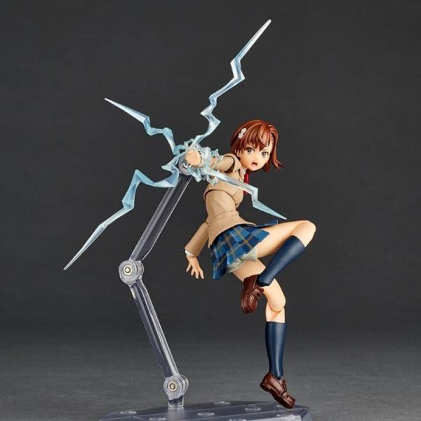 (預購) [再販] KAIYODO 海洋堂 Revoltech 驚奇山口式 科學超電磁砲 御坂美琴 冬服ver. 可動完成品 NR043 20260510 [再販] KAIYODO 海洋堂 Revoltech 驚奇山口式 科學超電磁砲 御坂美琴 冬服ver. 可動完成品 NR043