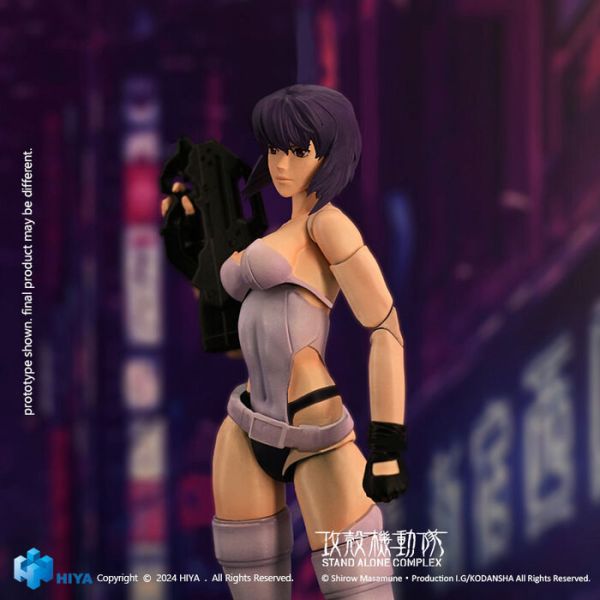 Hiya Toys Exquisite Super Series 1/12 超可動⼈偶系列 攻殼機動隊 Stand Alone Complex 草薙素⼦ 女猩猩 Hiya Toys Exquisite Super Series 1/12 超可動⼈偶系列 攻殼機動隊 Stand Alone Complex 草薙素⼦ 女猩猩