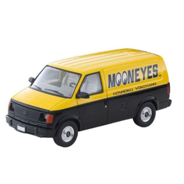 (預購) TOMYTEC 1/64 LV-N344b 雪佛蘭 Chevrolet Astro Van MOONEYES (黃/黑) 20260726 TOMYTEC 1/64 LV-N344b 雪佛蘭 Chevrolet Astro Van MOONEYES (黃/黑)