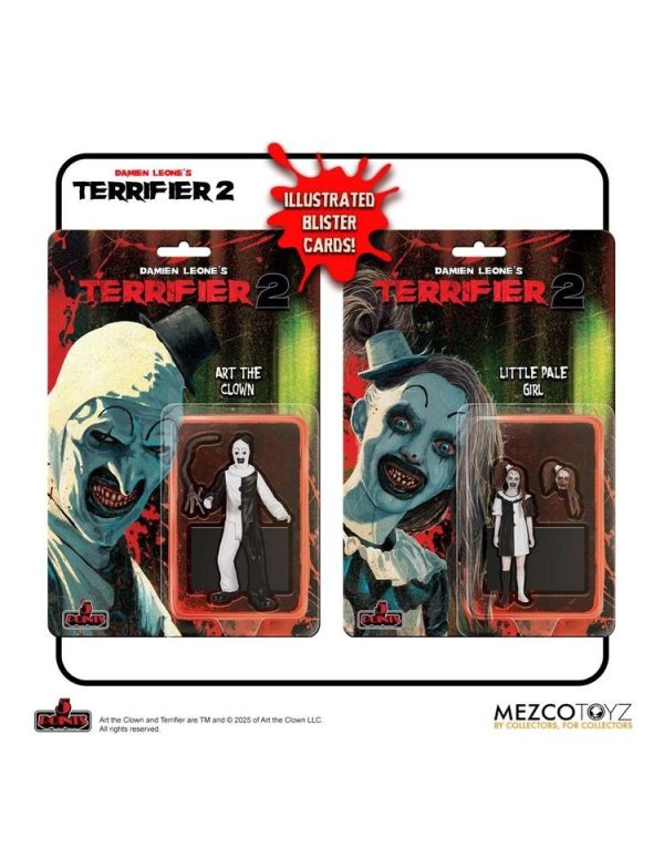 (預購) MEZCO TOYZ 5 Points 小丑亞特 小丑女孩 套組 3.75吋 可動完成品 20260101 MEZCO TOYZ 5 Points 小丑亞特 小丑女孩 套組 3.75吋 可動完成品