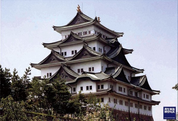 1/300 大名古屋城 FUJIMI 建15 富士美 組裝模型 FUJIMI,日本建物,日本城堡,名古屋城,