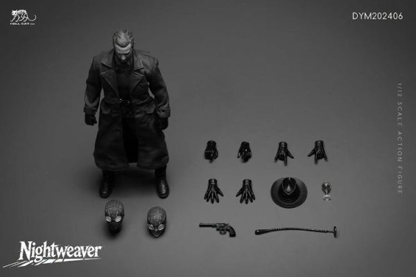 (預購) 地獄貓 1/12 羅網之夜 黑白版 可動完成品 DYM202406B 20260716 地獄貓 1/12 羅網之夜 黑白版 可動完成品 DYM202406B