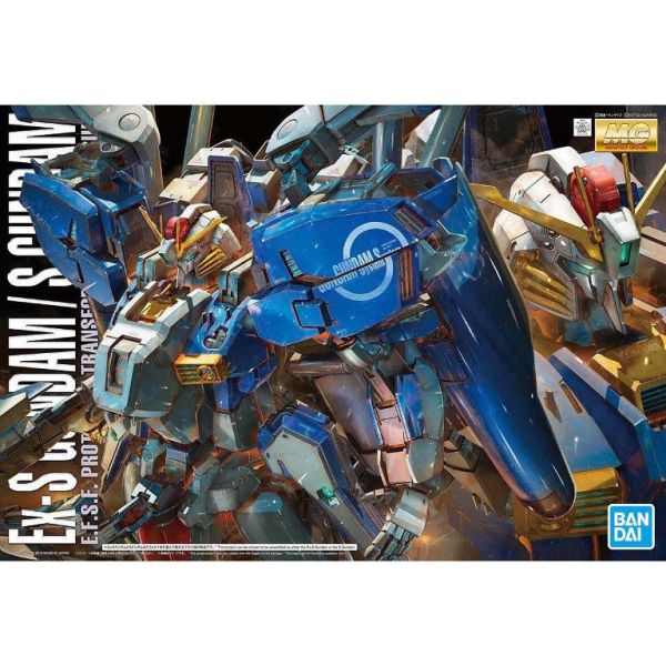 BANDAI 1/100 MG EX-S鋼彈/S鋼彈 機動戰士鋼彈 鋼彈前哨戰 組裝模型 BANDAI 1/100 MG EX-S鋼彈/S鋼彈 機動戰士鋼彈 鋼彈前哨戰 組裝模型