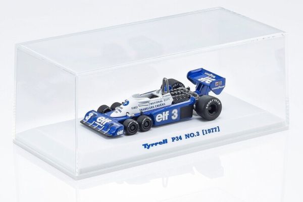 KYOSHO 京商 1/64 泰瑞爾 Tyrrell P34 六輪F1賽車 NO.3 1977 [No.K07038B3] KYOSHO 京商 1/64 泰瑞爾 Tyrrell P34 六輪F1賽車 NO.3 1977 [No.K07038B3]