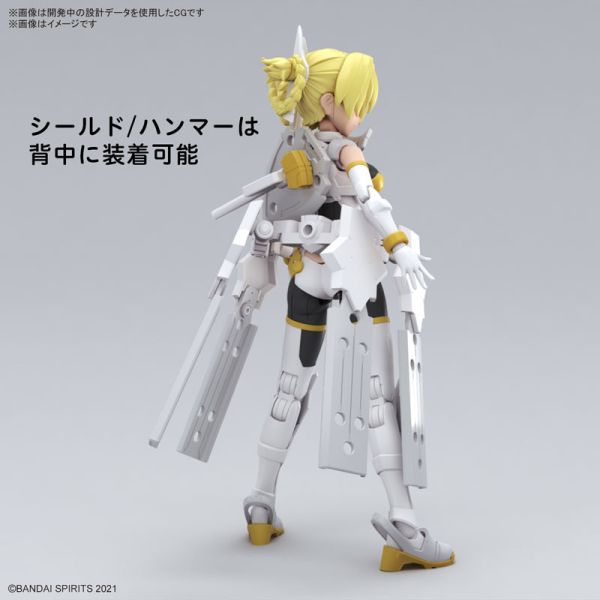 BANDAI 30MS 組裝少女輕作戰 SIS-F00 尤菲雅 顏色A 組裝模型 BANDAI 30MS 組裝少女輕作戰 SIS-F00 尤菲雅 顏色A 組裝模型