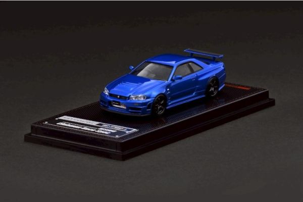 (預購) ignition model 1/64 日產 Nissan Skyline GT-R (BNR34) NISMO customized Blue Metallic 金屬藍 IG4174 20260405 ignition model 1/64 日產 Nissan Skyline GT-R (BNR34) NISMO customized Blue Metallic 金屬藍 IG4174