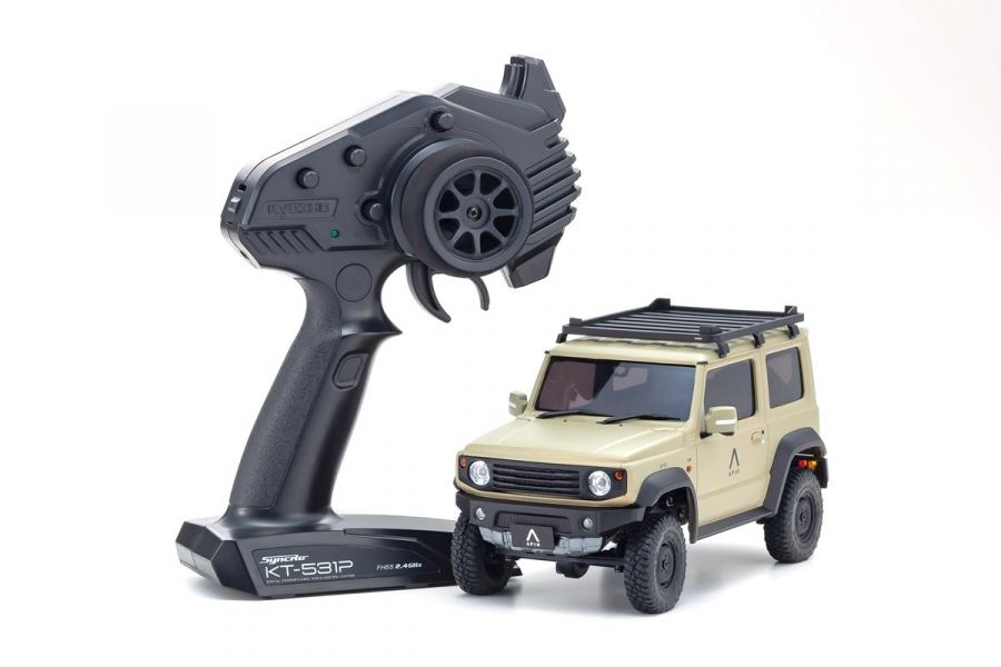 KYOSHO 京商 MINI-Z 1/18 4×4 SUZUKI Jimny Sierra APIO TS4 遙控車 全套組 中灰色 卡其色 曜石黑 分別販售  KYOSHO,京商,MINI-Z,1/18,4×4,SUZUKI,Jimny Sierra ,APIO TS4,遙控車,全套組,中灰色,卡其色,曜石黑,分別販售, 