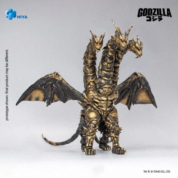 (預購) Hiya Toys E.B.S. 哥吉拉最後戰役 Monster X凱薩基多拉 可動完成品 EBG0290 20260617 Hiya Toys E.B.S. 哥吉拉最後戰役 Monster X凱薩基多拉 可動完成品 EBG0290