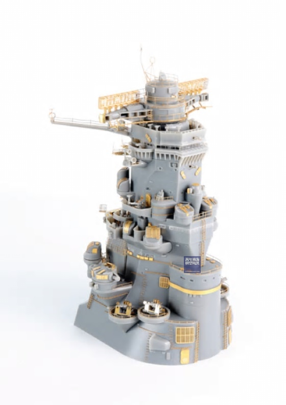1/200 戰艦大和 艦橋 付蝕刻片 FUJIMI 裝備品2EX1 富士美 組裝模型 FUJIMI,1/200,戰艦,大和,艦橋,蝕刻片,