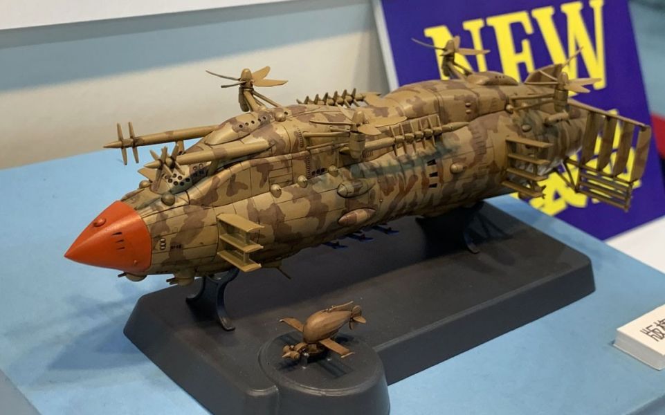Finemolds 1/20 宮崎駿 天空之城 宮崎駿 天空之城 飛行戰艦歌利亞號 組裝模型 Finemolds,宮崎駿,天空之城,海賊船,飛行戰艦歌利亞號