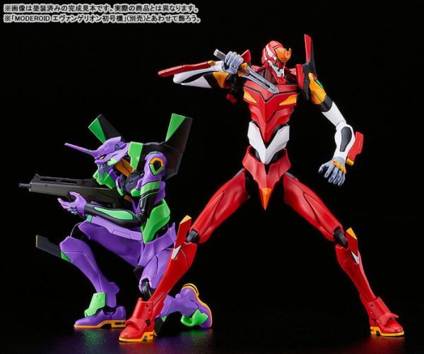 Good Smile MODEROID EVANGELION 新世紀福音戰士 貳號機 組裝模型 Good Smile MODEROID EVANGELION 新世紀福音戰士 貳號機 組裝模型
