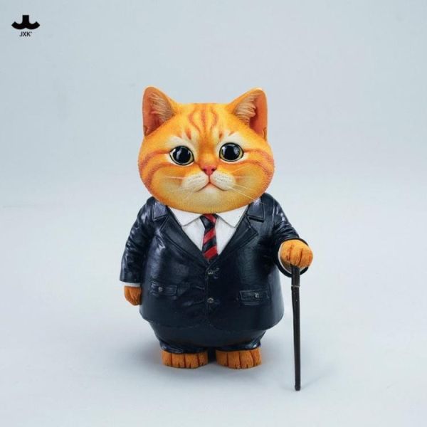 (預購) JXK Studio JXK346 動物公仔 老闆貓 B 20260423 JXK Studio JXK346 動物公仔 老闆貓 B