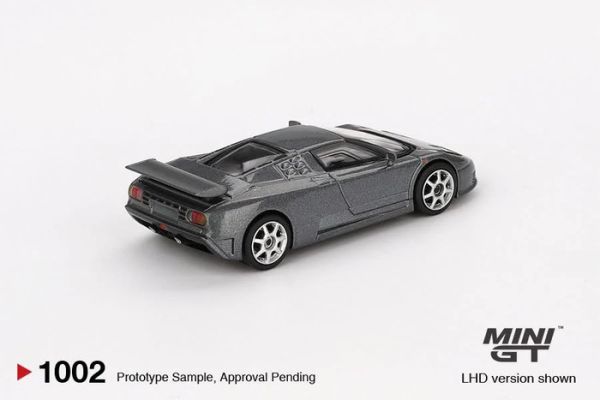 MINIGT 1/64 布加提 Bugatti EB110 Super Sport Grigio Scuro MGT01002-L MINIGT 1/64 布加提 Bugatti EB110 Super Sport Grigio Scuro MGT01002-L