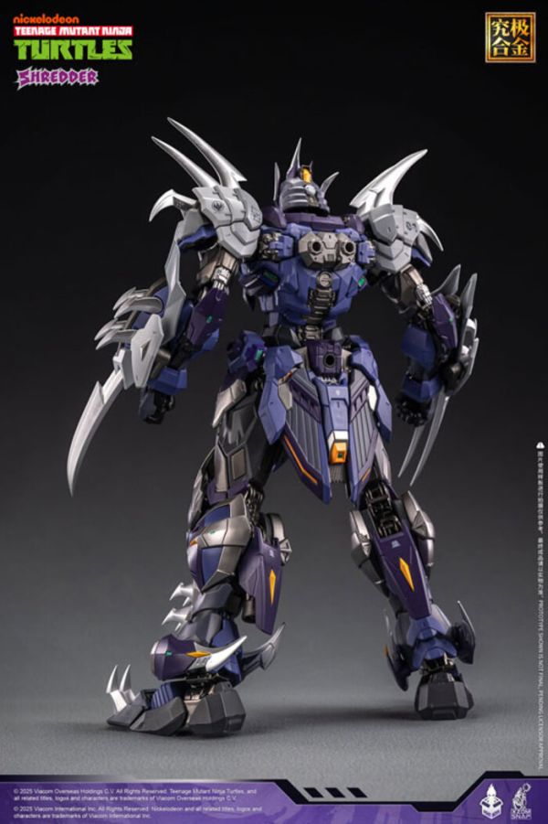 HeatBoys 究極合金 合金機甲 忍者龜 許瑞德 施萊德 Shredder 可動完成品 HB0016 HeatBoys HB0016 合金機甲 忍者龜 施萊德 Shredder 可動完成品