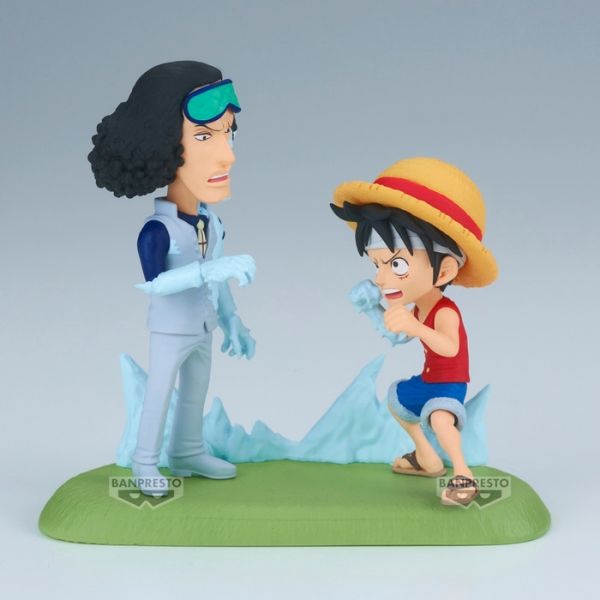 BANPRESTO 景品 航海王 WCF LOG STORIES 蒙其·D·魯夫VS庫山 BANPRESTO 景品 航海王 WCF LOG STORIES 蒙其·D·魯夫VS庫山