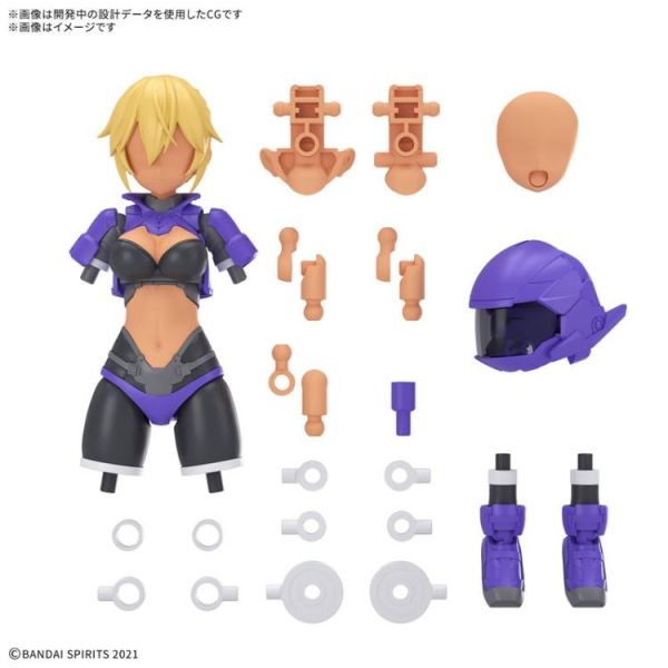 BANDAI  30MS 組裝少女輕作戰 配件套組25（增速裝γ）[顏色C] BANDAI  30MS 組裝少女輕作戰 配件套組25（增速裝γ）[顏色C]