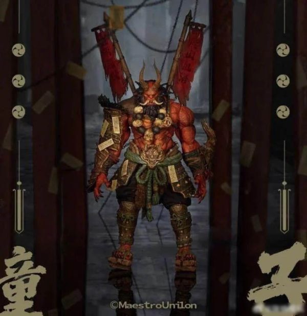匠盟 1/12 不朽傳奇 大江山之鬼 酒吞童子 可動完成品 匠盟 1/12 不朽傳奇 大江山之鬼 酒吞童子 可動完成品