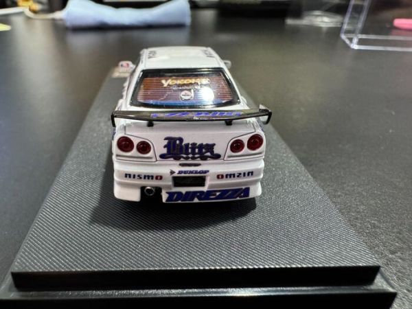 MORTAL 1/64 日產 NISSAN BLITZ D1 SKYLINE ER34 野村謙 D1甩尾賽 2005 MORTAL 1/64 日產 NISSAN BLITZ D1 SKYLINE ER34 野村謙 D1甩尾賽 2005