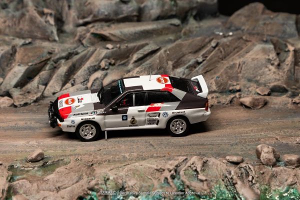 (預購) TARMAC WORKS 1/64 奧迪 HOBBY64 Audi Quattro A2 Gr.B Rally Rally Argentina 1983 Winner 20261108 TARMAC WORKS 1/64 奧迪 HOBBY64 Audi Quattro A2 Gr.B Rally Rally Argentina 1983 Winner