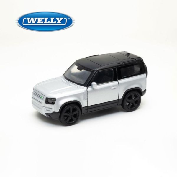 (預購) WELLY 4.75吋 路虎 2020  Land Rover Defender 經典越野車模型 43801CW(銀色) 20260915 WELLY 4.75吋 路虎 2020  Land Rover Defender 經典越野車模型 43801CW(銀色)
