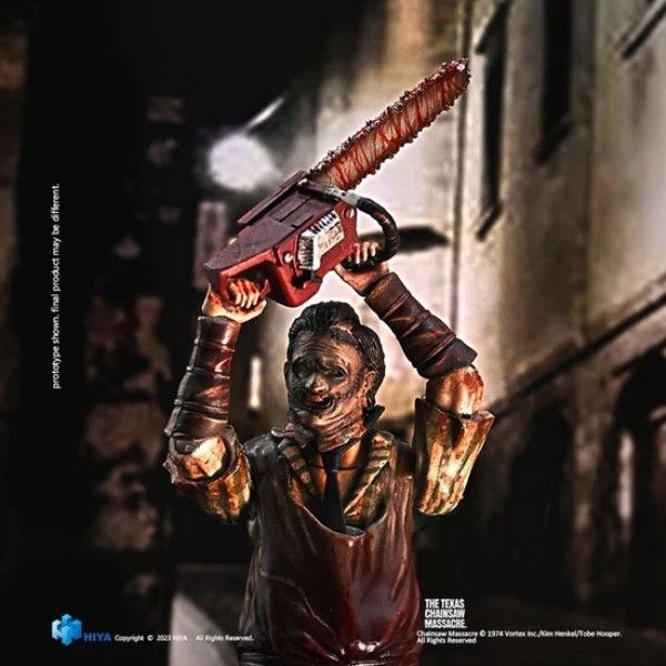 Hiya Toys 1/18 極致迷你系列 德州電鋸殺人狂 2003 托馬斯·休伊特屠殺版 可動完成品 Hiya Toys 1/18 極致迷你系列 德州電鋸殺人狂 2003 托馬斯·休伊特屠殺版 可動完成品