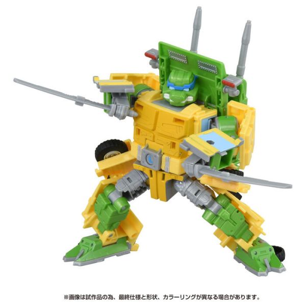 TAKARATOMY 變形金剛 忍者龜 派對重擊 可動完成品 TAKARATOMY 變形金剛 忍者龜 派對重擊 可動完成品