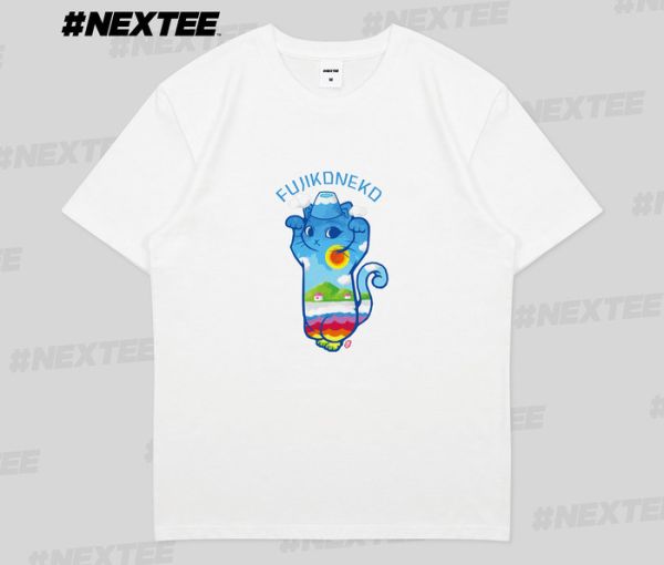 NEXTee KONEKO 白富士 短袖T恤 NEXTee KONEKO 白富士 短袖T恤