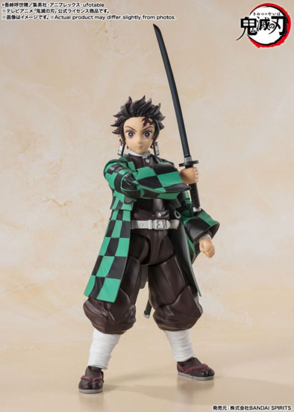[再販] BANDAI S.H.Figuarts SHF 鬼滅之刃 竈門炭治郎 可動完成品 [再販] BANDAI S.H.Figuarts SHF 鬼滅之刃 竈門炭治郎 可動完成品