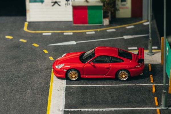 TARMAC WORKS 1/64 保時捷 Porsche 911 GT3 (type 996) Red T64G-069-RE TARMAC WORKS 1/64 保時捷 Porsche 911 GT3 (type 996) Red T64G-069-RE