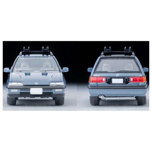 (預購) TOMYTEC 1/64 TLV-N297c 本田 Civic Shuttle RT X 藍 90年式 w/人偶&自行車 20260125 TOMYTEC 1/64 TLV-N297c 本田 Civic Shuttle RT X 藍 90年式 w/人偶&自行車