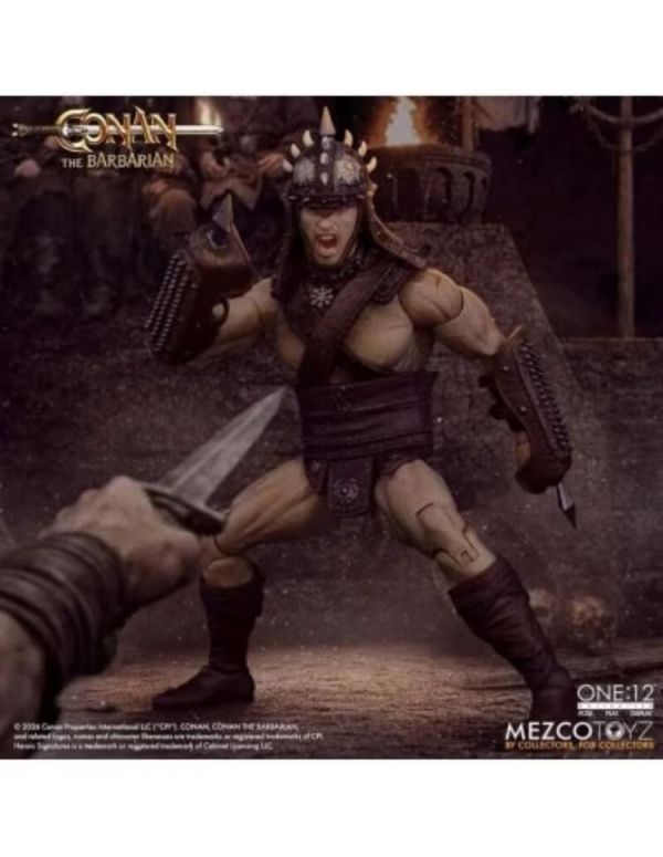 (預購) MEZCO TOYZ One:12 Collective 王者之劍 柯南 角鬥士版 約16cm 可動完成品 20260611 MEZCO TOYZ One:12 Collective 王者之劍 柯南 角鬥士版 約16cm 可動完成品