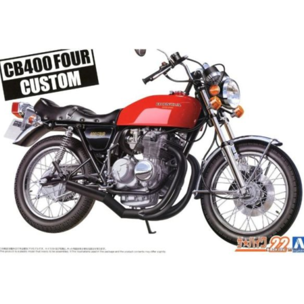(預購) AOSHIMA 1/12 機車#22 本田 CB400 CB400FOUR "76 訂製  組裝模型 20260407 AOSHIMA 1/12 機車#22 本田 CB400 CB400FOUR "76 訂製  組裝模型
