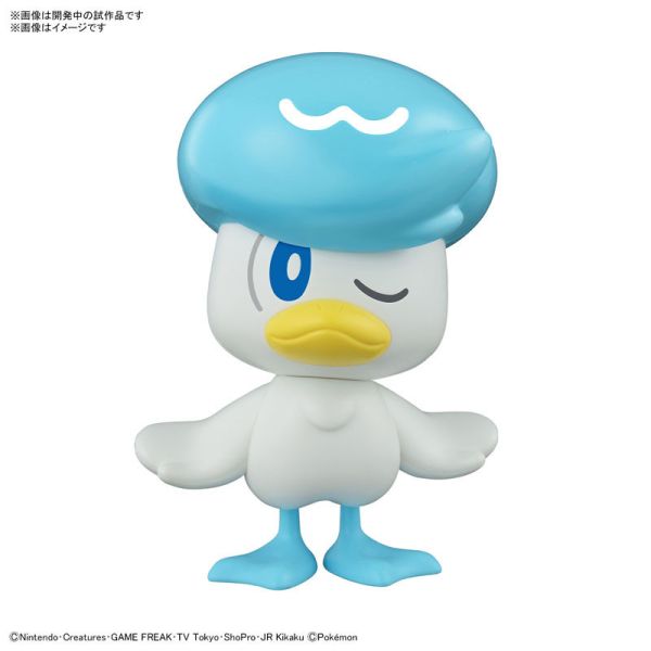 BANDAI 精靈寶可夢 神奇寶貝 Pokemon PLAMO 快組系列 019 潤水鴨 組裝模型 BANDAI 精靈寶可夢 神奇寶貝 Pokemon PLAMO 快組系列 019 潤水鴨 組裝模型
