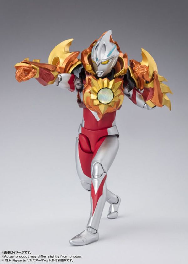 BANDAI S.H.Figuarts S.H.F 超人力霸王 雅克-烈日裝甲 可動完成品 BANDAI S.H.Figuarts S.H.F 超人力霸王 雅克-烈日裝甲 可動完成品